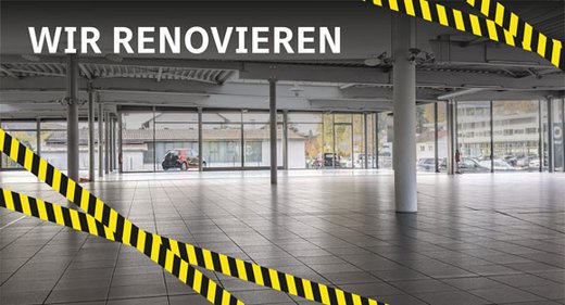 Umbau Renovierung des Neuwagen-Showrooms am Standort Tuttlingen von Autohaus Riess