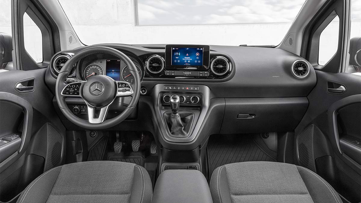 Interieur des neuen Mercedes-Benz Citan bei Autohaus Riess