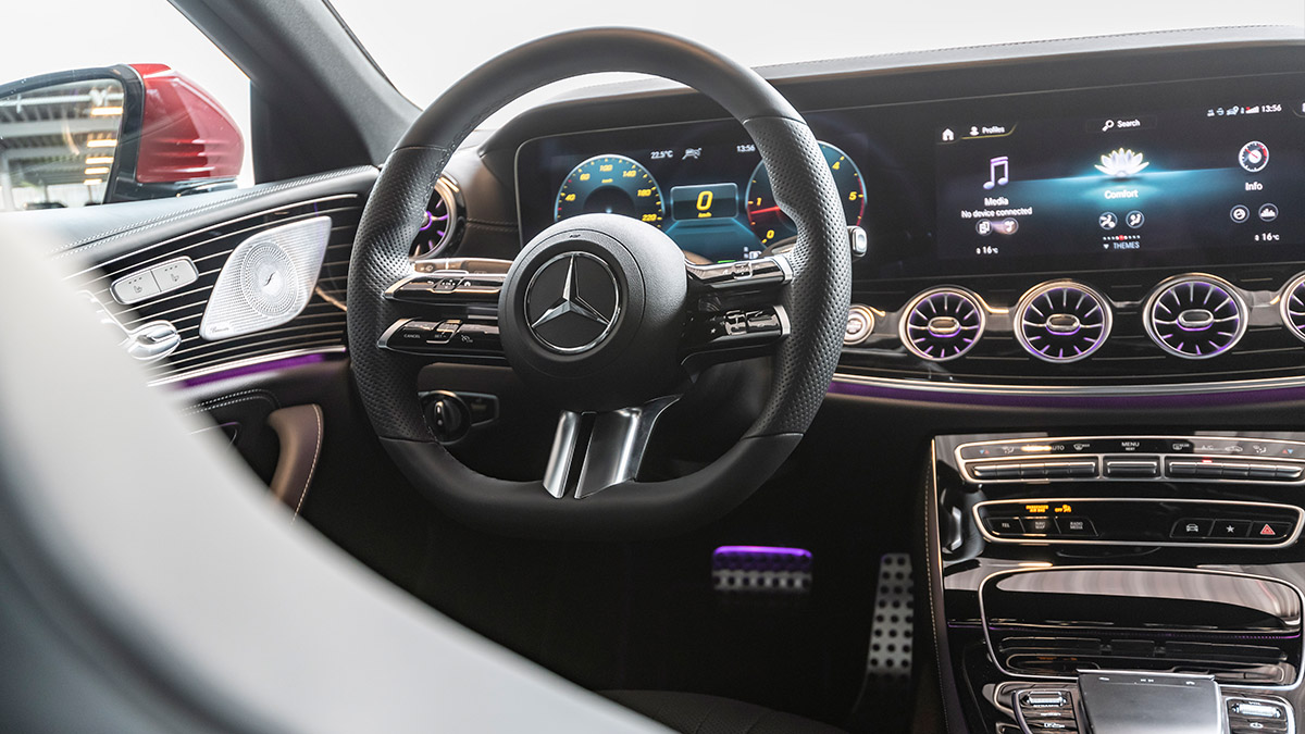 Mercedes-Benz CLS Facelift Komfortausstattung Innenraumansicht bei Autohaus Riess