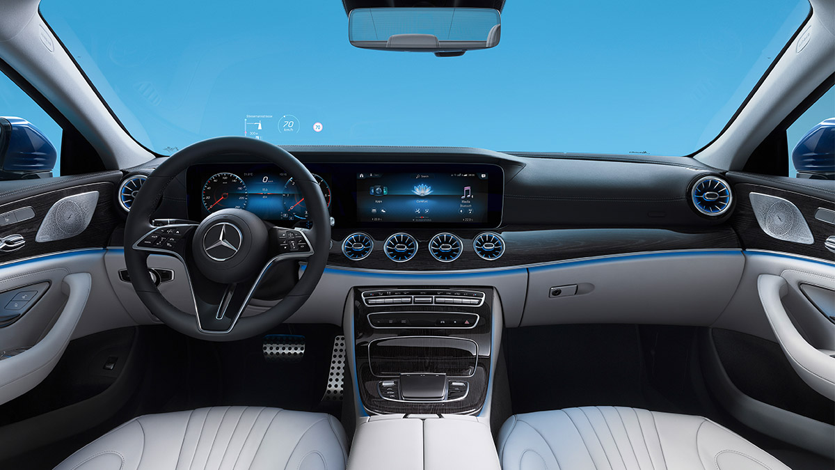 Mercedes-Benz CLS Facelift Interieur bei Autohaus Riess