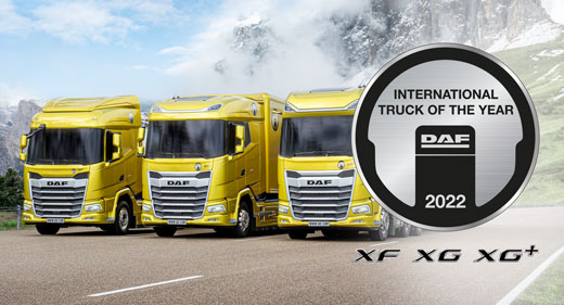 DAF NGD Truck of the Year-Auszeichnung 2022 bei Autohaus Riess